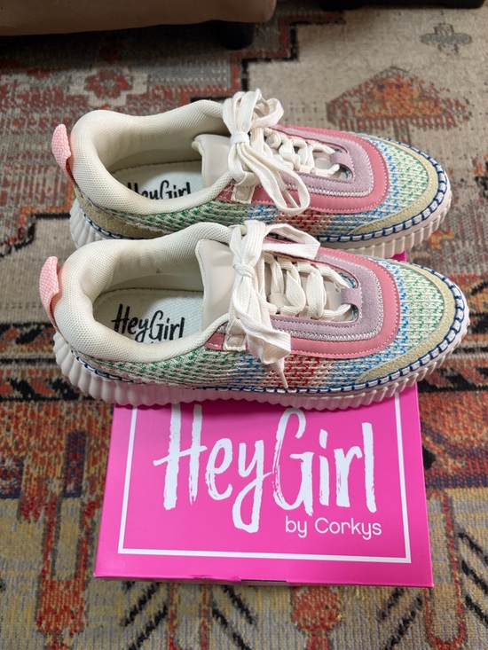 Hey Girl Shoes - HeyGirl by Corkys Multicolor Adventure Sneakers